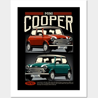Mini Cooper Morris MK1 Posters and Art